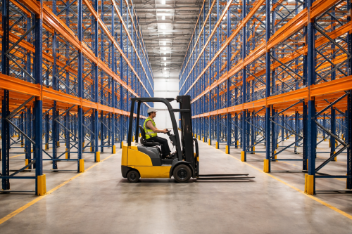 Warehouse racking installation